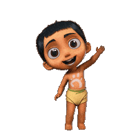 Jungle Book Hello Sticker by BabyTV