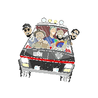 Road Trip Tour Sticker by Wrekonize