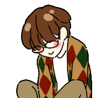 Korean Trying Not To Laugh Sticker