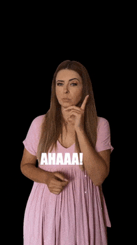 Thinking Aha GIF by clemence_co