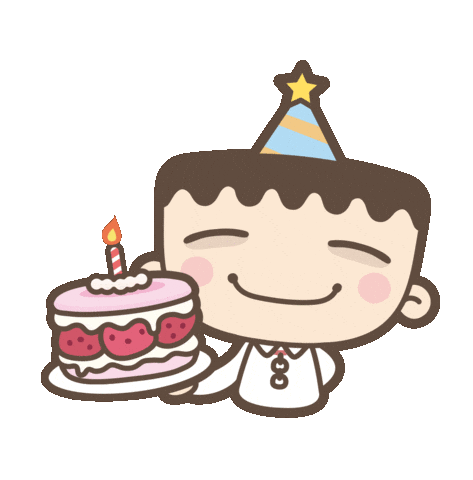 Birthday Mark Sticker