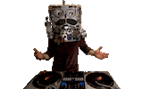 Dj Dancing Sticker by AtomWorth