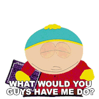 What Should I Do Cartman Sticker by South Park