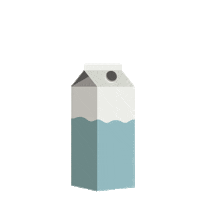 Milk Recycling Sticker by Ville de Terrebonne