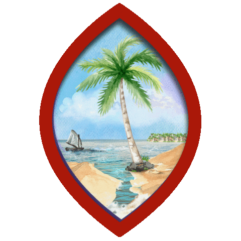 Guam Guahan Sticker by King and Rail