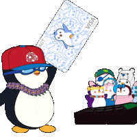 Credit Card Shopping Sticker by Pudgy Penguins