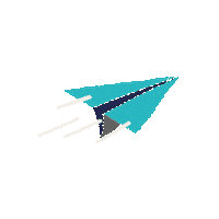 nakedpanda send paper plane Sticker