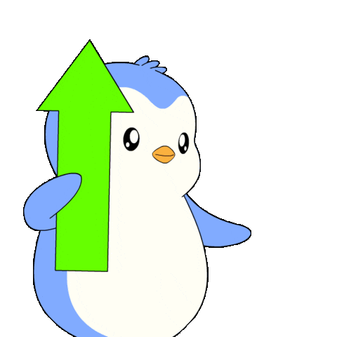 Crypto Penguin Sticker by Pudgy Penguins
