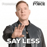 Starz Say Less GIF by Power Book IV: Force