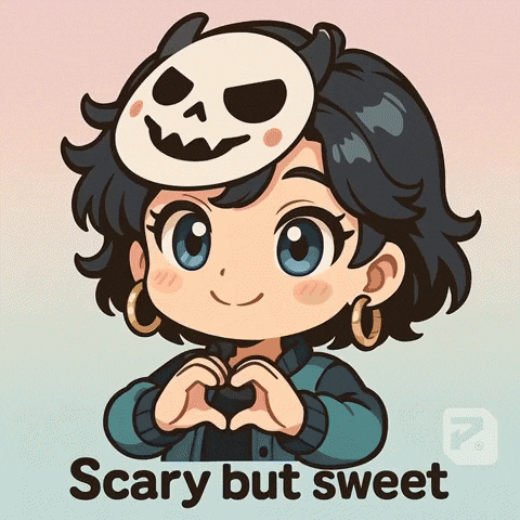 Hana Spooky Heart GIF by Persona