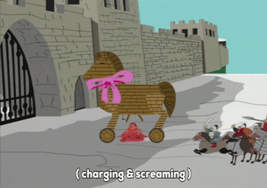 great wall horse GIF by South Park 