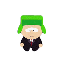 Tired Kyle Broflovski Sticker by South Park