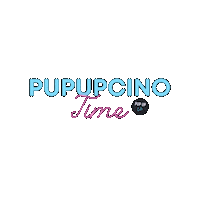 Puppuccino Dog Cafe Sticker by Pup Up Cafe
