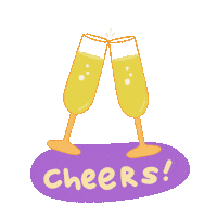 Chin Chin Drinking Sticker by Demic