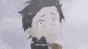 Sad Re Zero GIF
