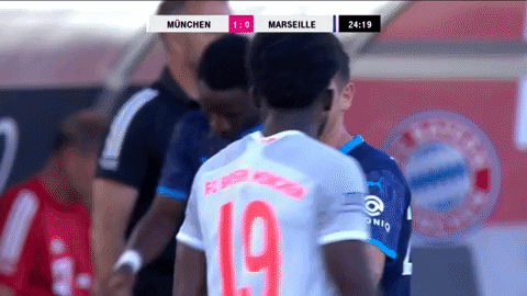 Fc Bayern Smile GIF by Olympique de Marseille