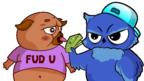 Dog Money Sticker by BigBrains