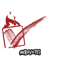 Vote Sticker by hotboxpizza