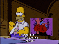 homer simpson sigh GIF