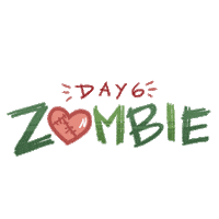 chocolattea zombie day6 the demon day6 zombie Sticker