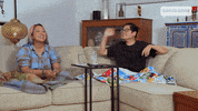 Tim Watching Tv GIF by Gogglebox Australia