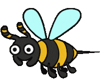 Grow Bumble Bee Sticker by Good Earth