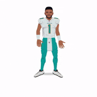 Miami Dolphins Football GIF by SportsManias