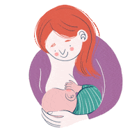 Mom Milk Sticker by GravidanzaOnLine
