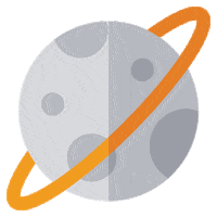 unidcom space planet universe unid Sticker