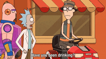 Rick And Morty Drinking GIF by Adult Swim