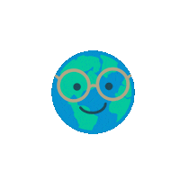 rhythmkashyap happy earth nerd planet Sticker