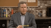 will ferrell ok GIF by Saturday Night Live