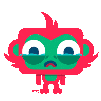 ainaragm triste mona llorar ainaragm Sticker