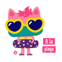 Summer Beach Sticker by Ainara GM