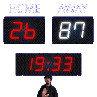 87 Away Sticker