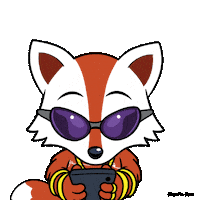 Fox Yes Sticker by VeeFriends