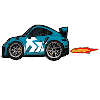 Super Car Logo Sticker by Fi EXHAUST