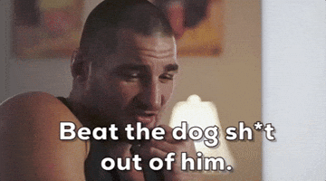 Beat the dog sh*t out of him.