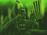 Trump Skull GIF