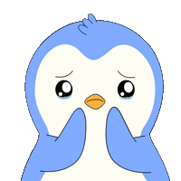 Sad Oh No Sticker by Pudgy Penguins