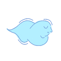 Illustration Farting Sticker