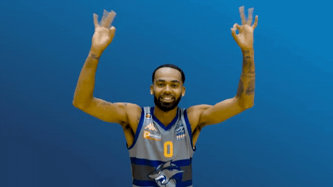 Three Point GIF by Sheffield Sharks