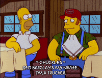 homer simpson red barclay GIF