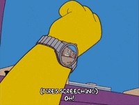 Driving Season 15 GIF by The Simpsons