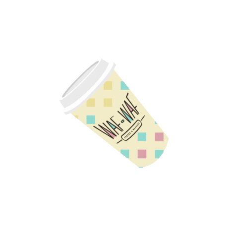 wafwafpraha giphyupload waffle waf Sticker