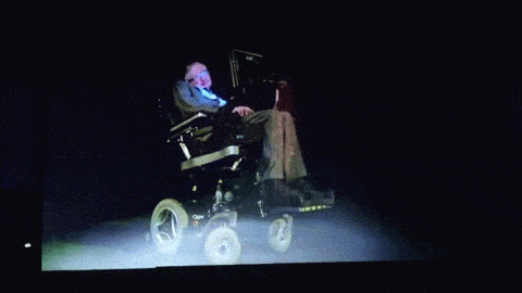stephen hawking GIF