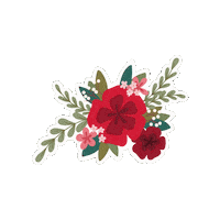 papirovamamaspk czech papirovamama kytka dlower Sticker