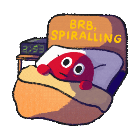 slimyoddity brb existential slimy existential crisis Sticker