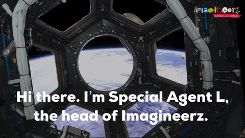 imagineerz hi there im special agent l the head of imagineerz GIF