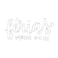 Lettering Ferias Sticker